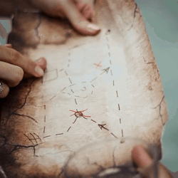 jeu de piste énigme carte trésor
