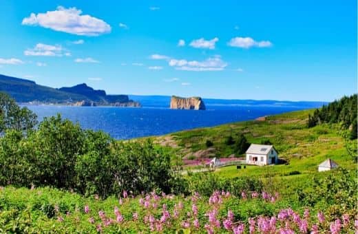 Partir en voyage enceinte canada mer gaspésie