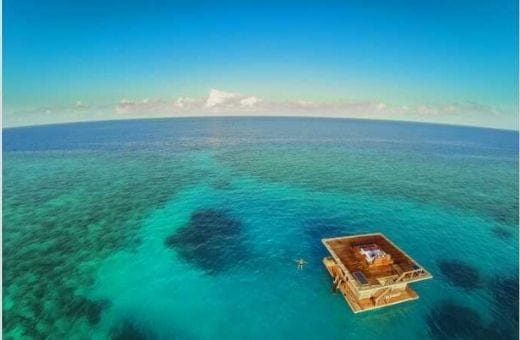 Voyage de noces original - underwater room