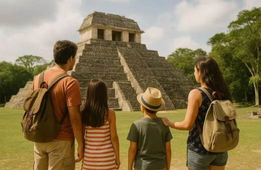 voyage d'aventure en famille au Mexique